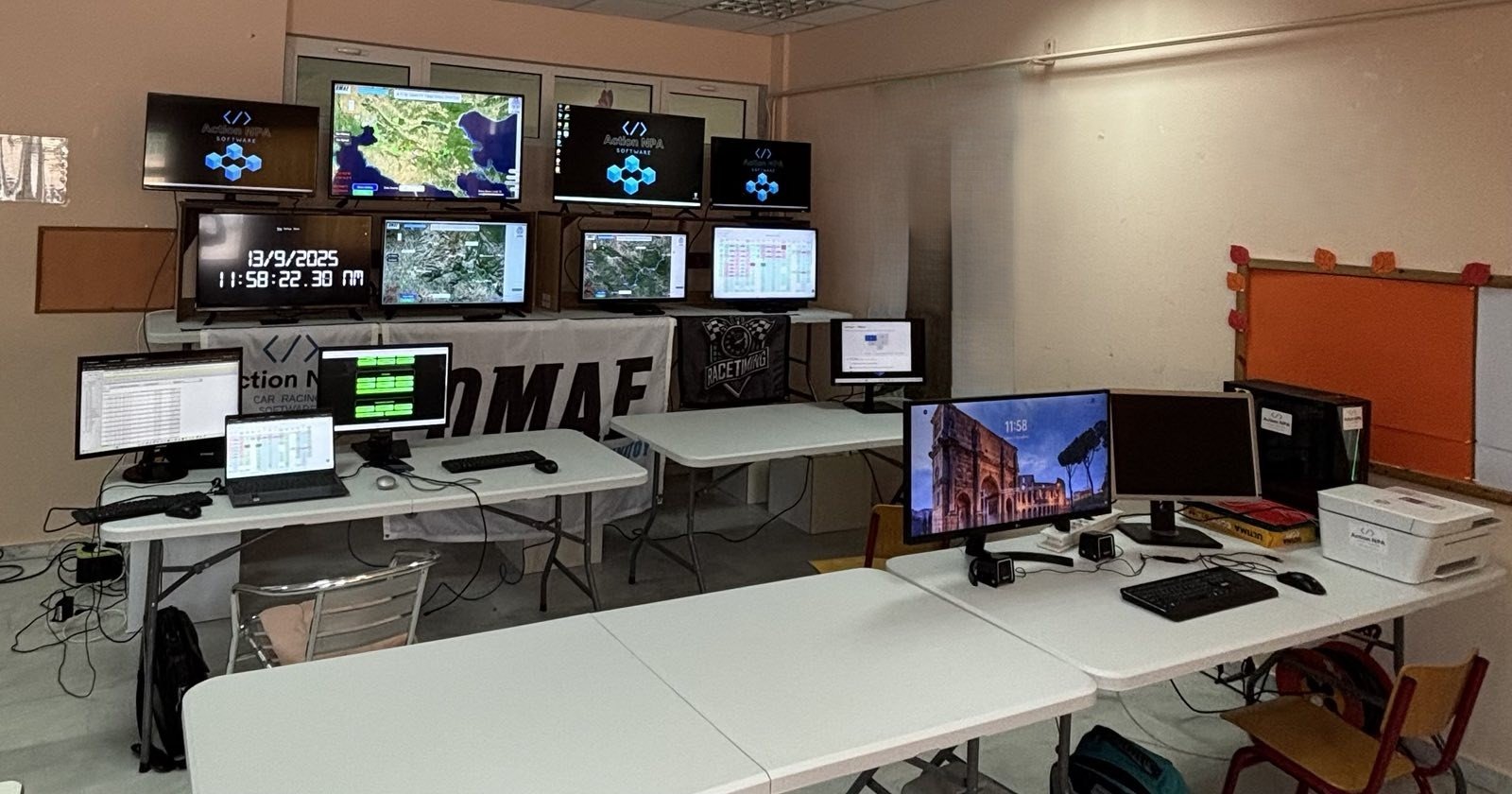 ActionNPA multi-screen command and control operations room